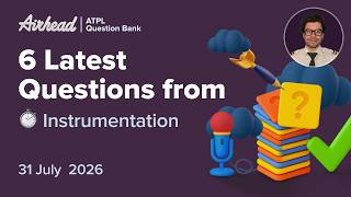 6 Latest ATPL Instrumentation Questions Explained | Electronic Displays