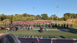 CHS Ram Band performing at Mark T. Sheehan High School