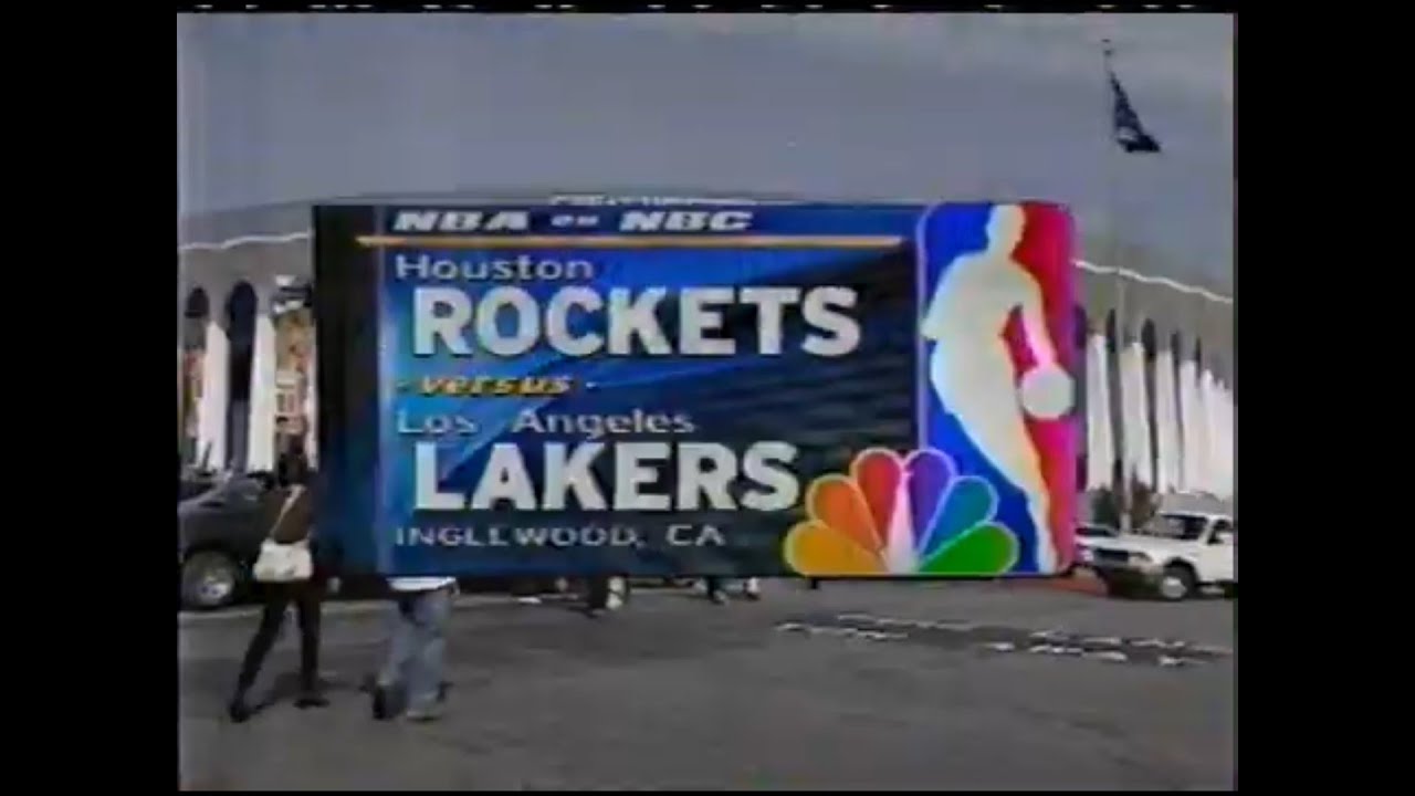 1999-02-28 Houston Rockets vs Los Angeles Lakers - YouTube
