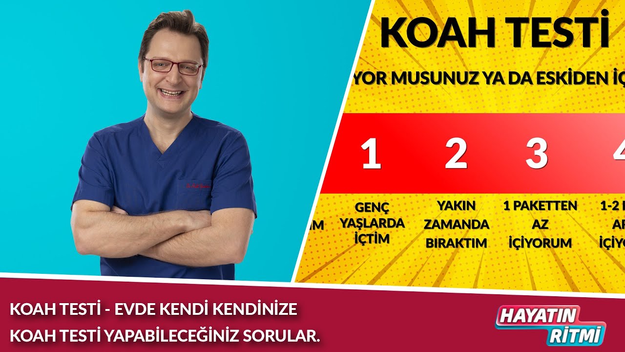 evde kendi kendinize koah testi yapabileceginiz sorular ritim tutanlar hayatin ritmi youtube