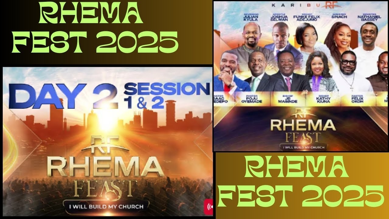 Rhema Feast 2025 // Day 2 Session 1 || Apst. Felix Okoh || Pastor ...