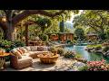 Calm Jazz Piano With Fresh Air Lakeside Summer Porch Ambience Slow Leaves To Work Study 