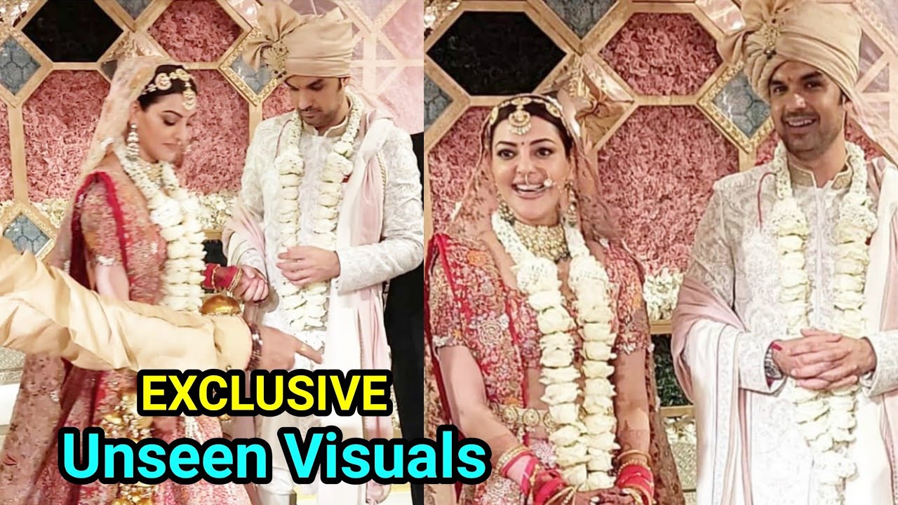 Kajal Aggarwal Marriage Visuals | Kajal Marriage Latest photos |  IB9TV