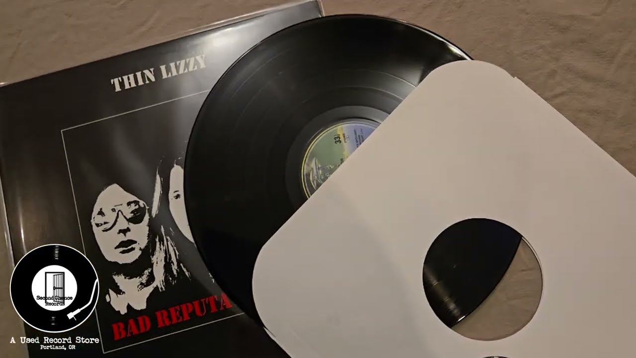 Vinyl Record Cleaning Process at Second Chance Records | Humminguru & SpinClean (Thin Lizzy LP)