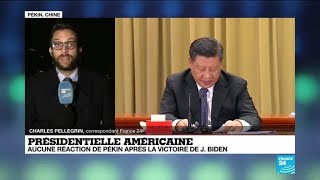 Présidentielle américaine : à Pékin, la réaction se fait attendre après victoire de Joe Biden