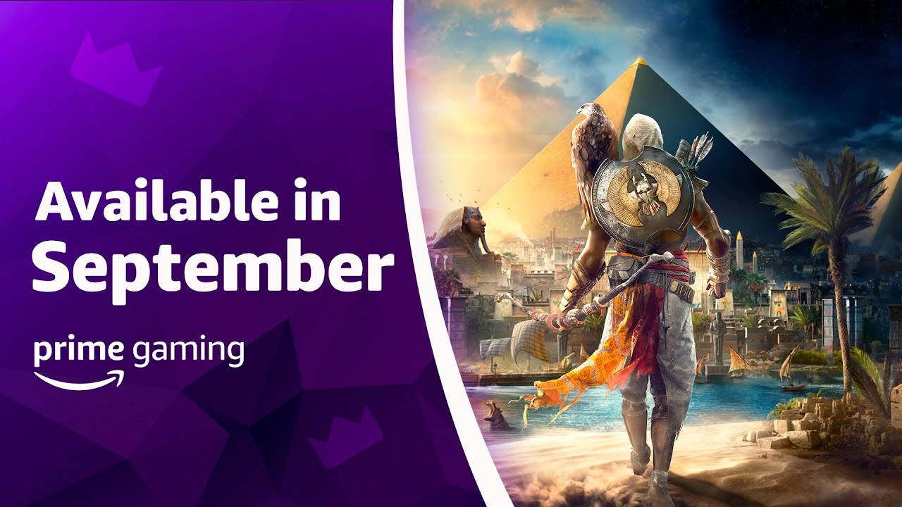 Confira os conteúdos e jogos grátis do  Prime Gaming em setembro