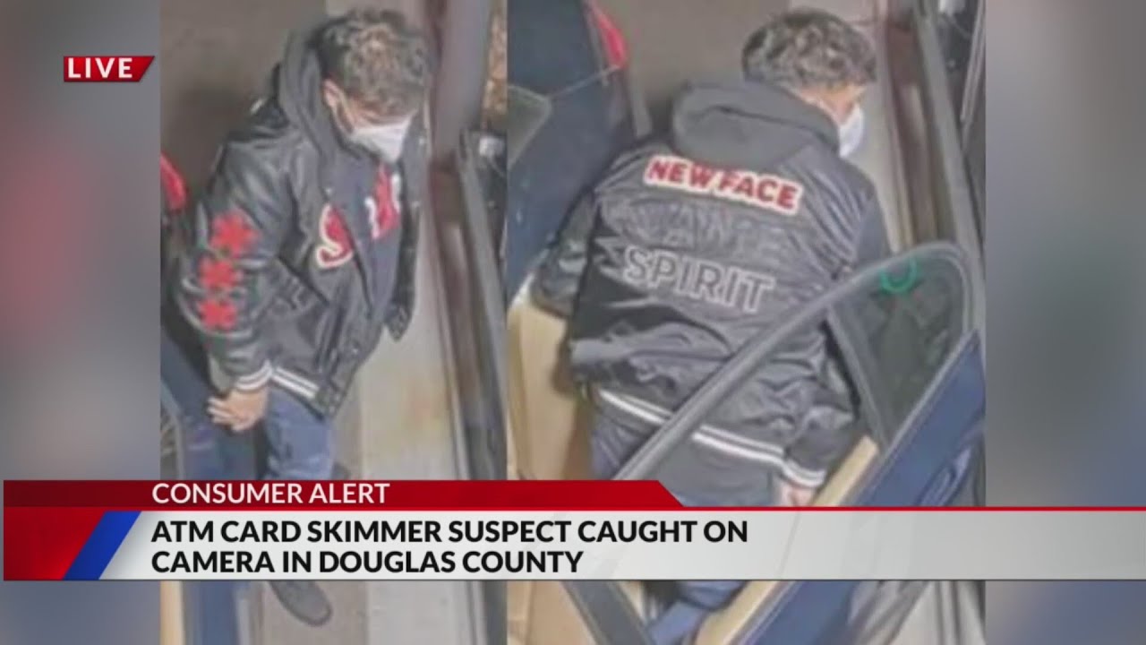 ATM card skimmer suspect caught on camera - YouTube