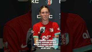 KC Current forward Haley Hopkins on her brace and assist in 5-1 win over Racing Louisville