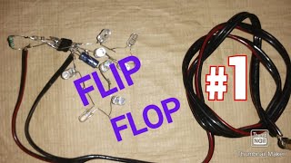Led flip-flop 555timer ic. 12volt