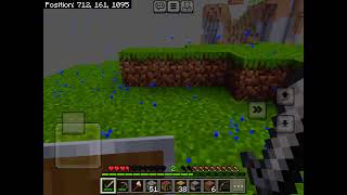 Mega jump in #mincraft no amplifyed