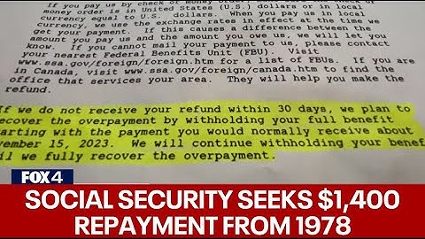 Man told he owes for payments made to his mom in 1978