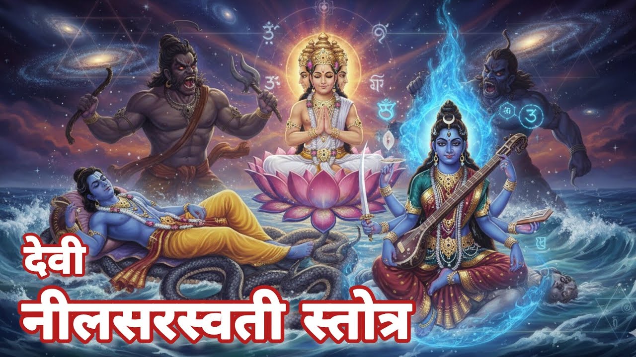 श्री नीलसरस्वती स्तोत्रम् | Shri Neel Saraswati Stotram Full Path | Powerful Tantra Mantra