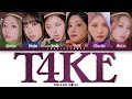 PURPLE KISS (퍼플키스) – T4ke Lyrics (Color Coded Han/Rom/Eng)