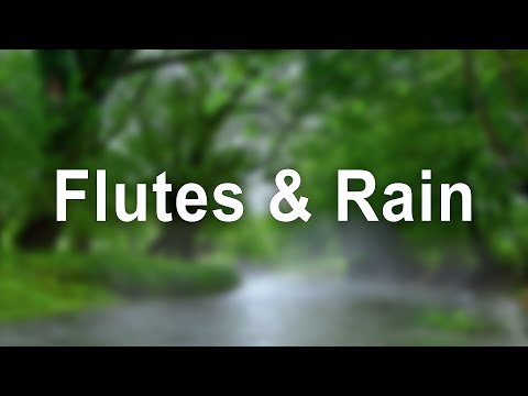 Healing Native American Flute & Rain Sounds | Stop Overthinking, Sleep Deeper, Heal Faster