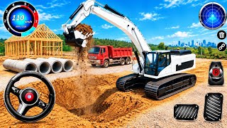 JCB City Road Construction Simulator 3D - City Construction Road Builder Simulator -Android Gameplay screenshot 2