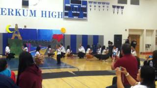 Inderkum high school multicultural night 2012 Lao dance