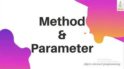 Pengenalan Mengenal Method dan Parameter (Pemrograman Java) #WaifuTeam