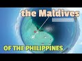 Manjuyod sandbar  aerial shots  negros oriental philippines