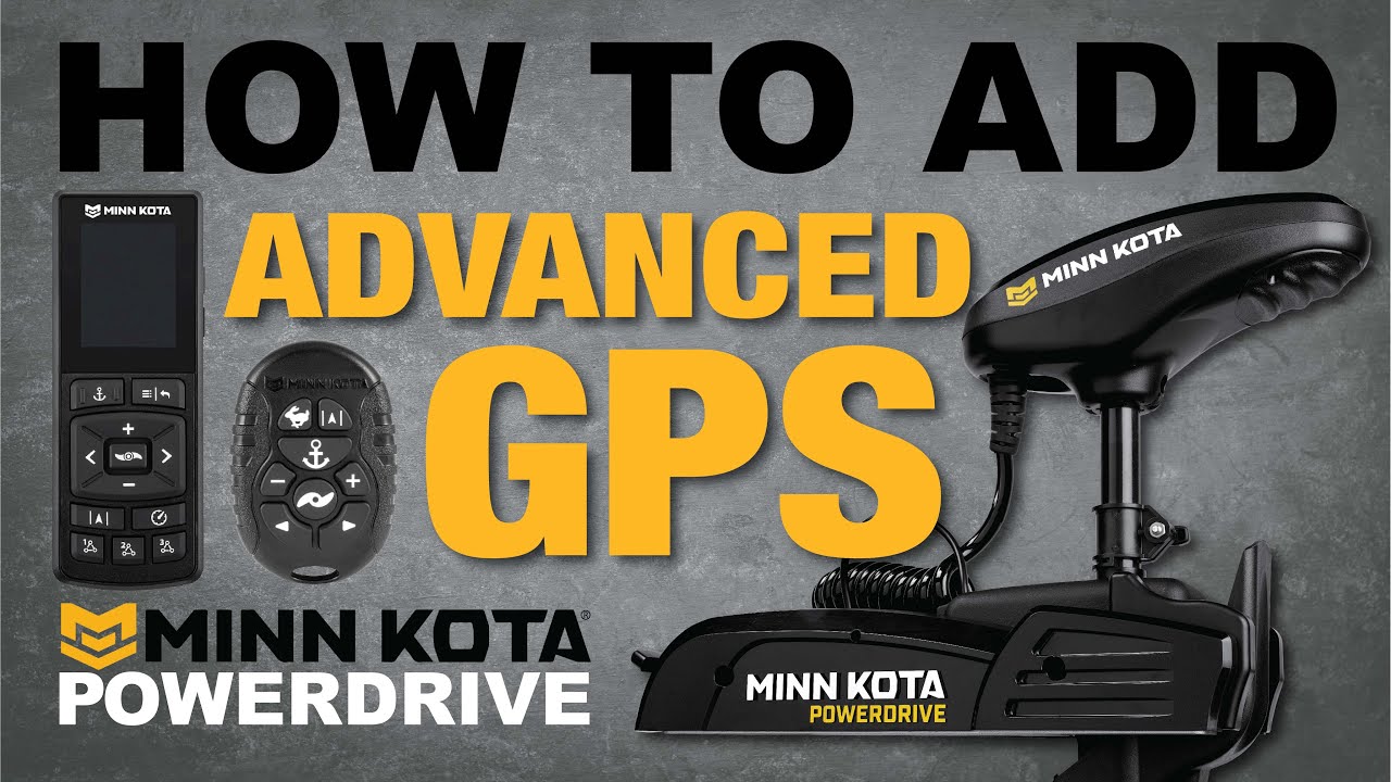 How To Install Advanced GPS On A Minn Kota PowerDrive 