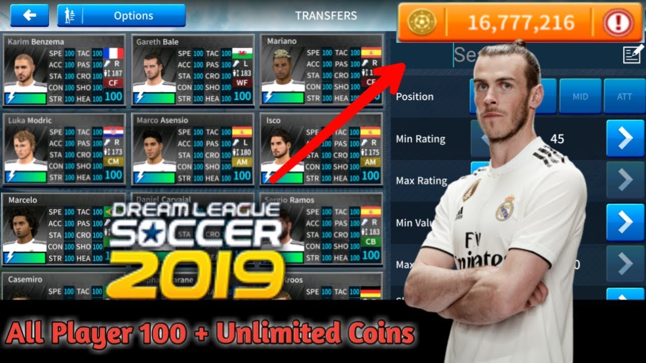 👾 unlimited 9999 👾 Appsmob.Info/Dreamleaguesoccer2019hack Hack Dream League Soccer 2019 Real Madrid