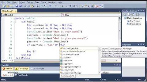 Visual Basic Tutorial   17   Logical Operators   YouTube