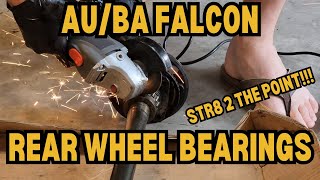 HOW TO: Rear Wheel Bearing AU/BA Falcon Ute - NO BS