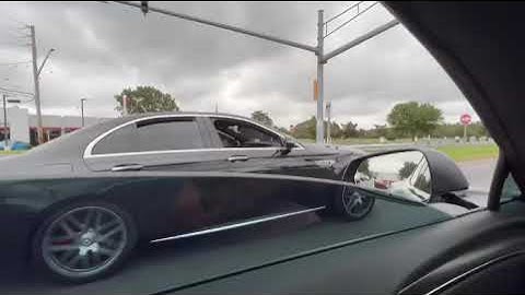 Tesla Model S Plaid Vs. 7XX hp AMG E63s (downpipes and and tune)