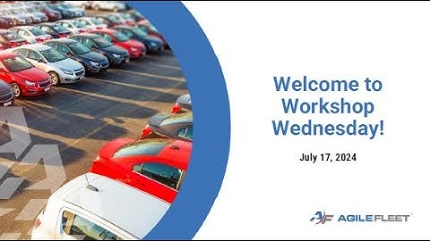 Workshop Wednesday - July 17, 2024: Intro to FCDrive: Your FleetCommander Knowledge Base