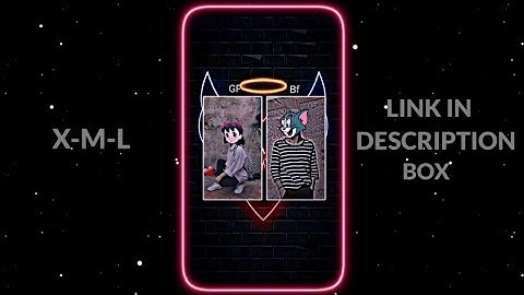 GF & BF LOVE FOREVER 🖤🥀|| NEW TRENDING PRESET 🔥🥵|| ALIGHT MOTION N E W-XML-FILE 🎟️|| #alightmotion