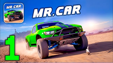 Mr. Car - Gameplay Walkthrough Part 1 - Time Rush & Offroad (iOS, Android)