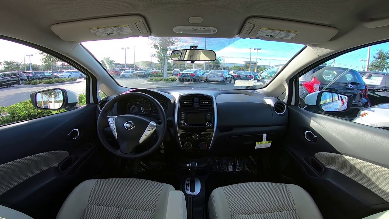 2017 Nissan Versa Note Sv Interior