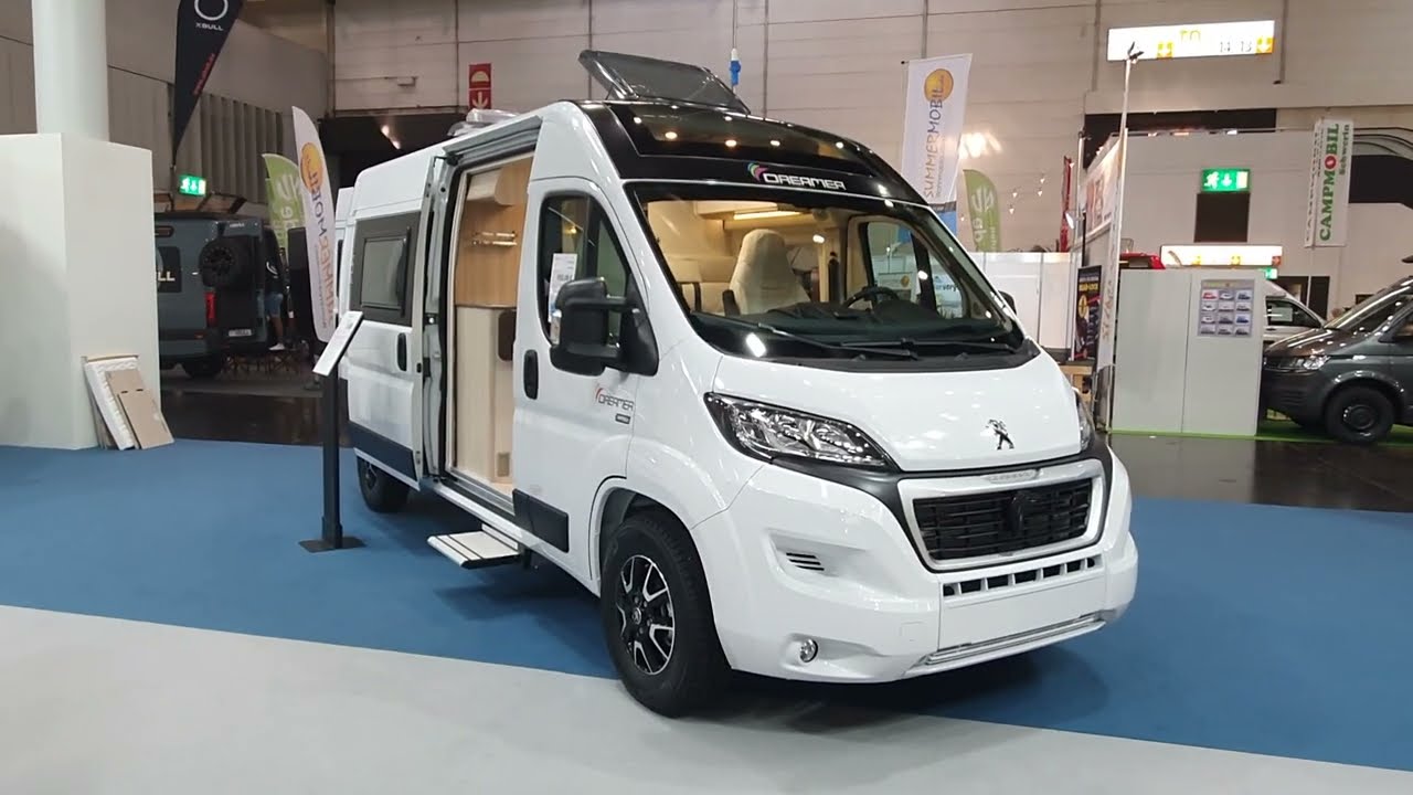 Bright and attractive Dreamer campervan with separate toilet.  D55 Exclusive