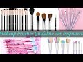 EYE MAKEUP BRUSHES GUIDELINE FOR BEGINNERS / EYE&#39;S AREAS FOR SHADES
