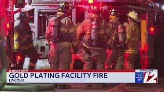 Crews investigating multi-alarm fire at Lincoln business