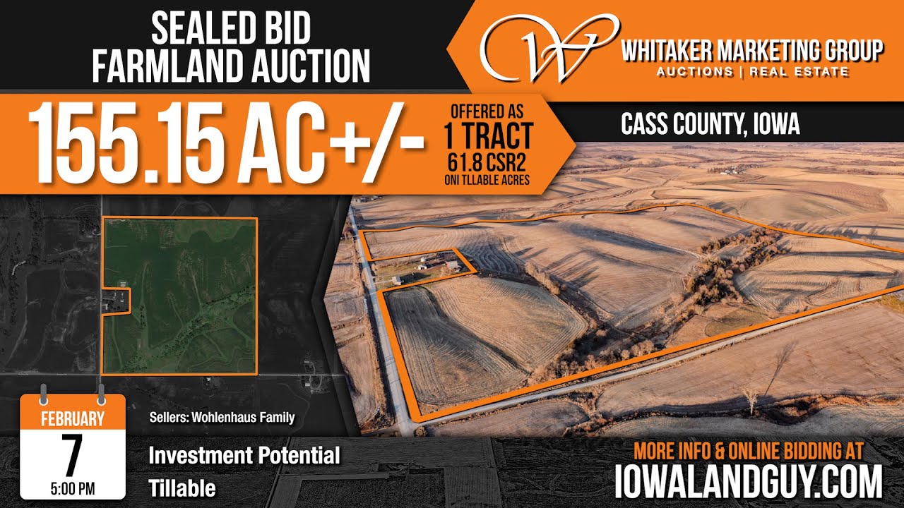 Cass County 155.15 Sealed Bid Auction YouTube