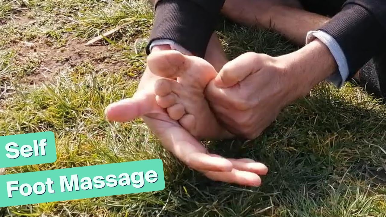 Self Foot Massage Techniques with Rahim RMT YouTube