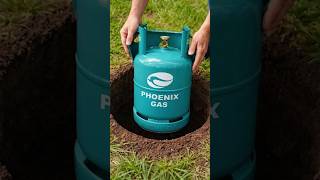 Drop the old gas cylinder down into hole! Millions of people don't know this secret
