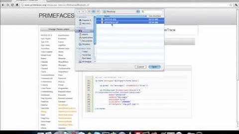FileUpload com Primefaces 3.0