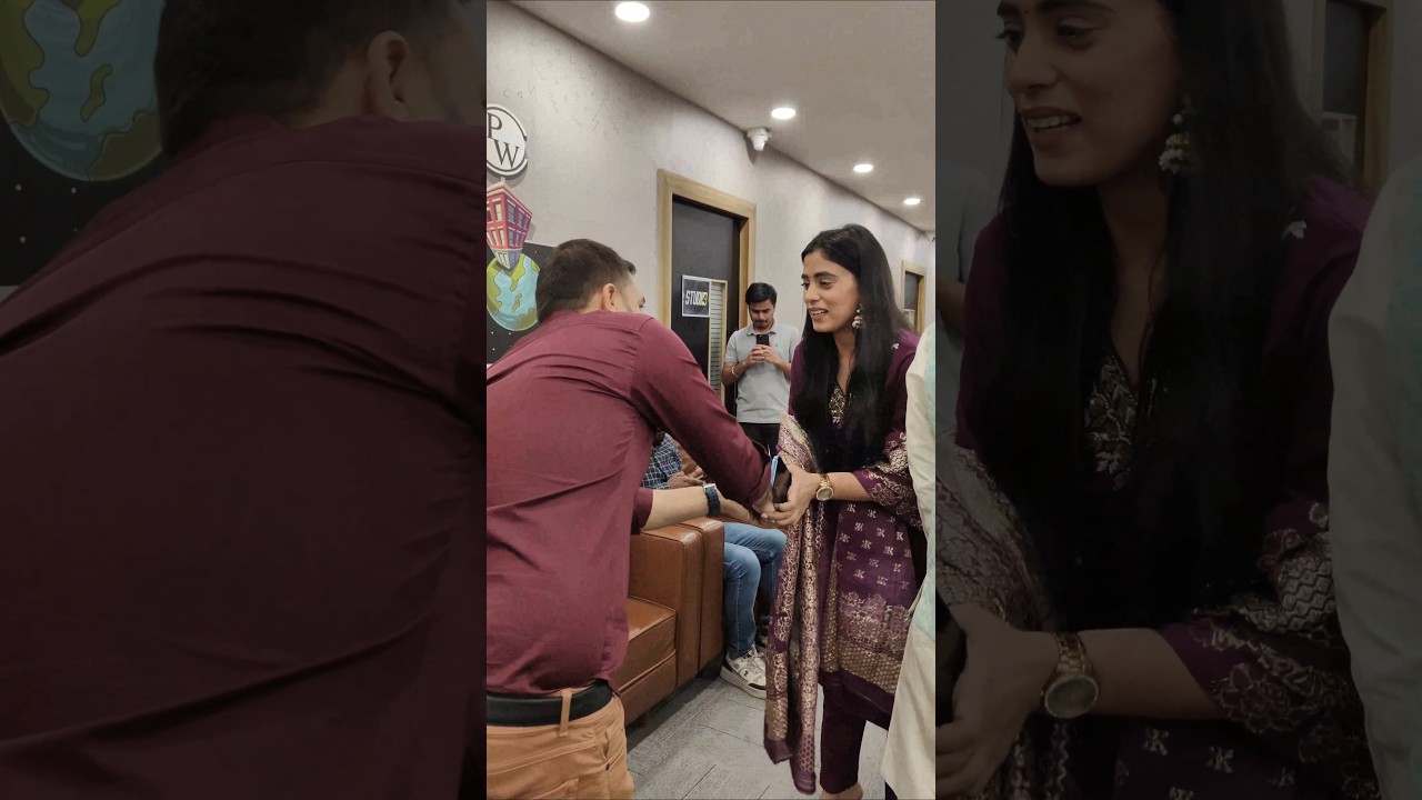 Samriddhi mam with Alakh sir🤗 