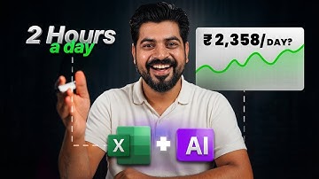 Excel Data Analysis Work Rs. 2358 per day ❓ (Second Salary)