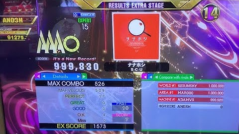 [DDR A3] Nanahoshi (ESP-15) 999,830 PFC
