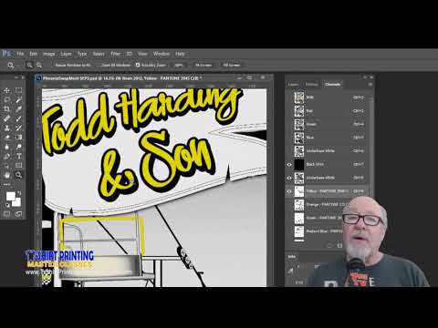 Choking and Trapping Channel Separations in Photoshop - Master Class Sample Lesson