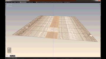 Racing track modelling part 8 - Blender - Ground mesh