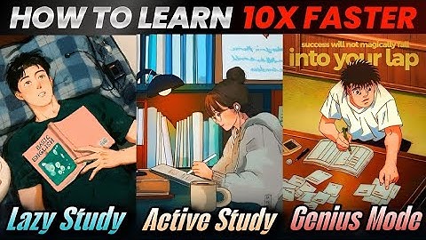 How To Study So Fast It Feels Illegal