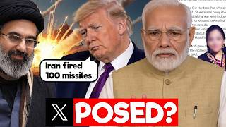 Iran X Post Exposes Modi?? Trumps Meltdown Lockdown Fears