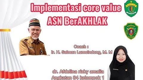 Implementasi Core Value ASN BerAKHLAK Di RSUD Ratu Aji Putri Botung Penajam Paser Utara