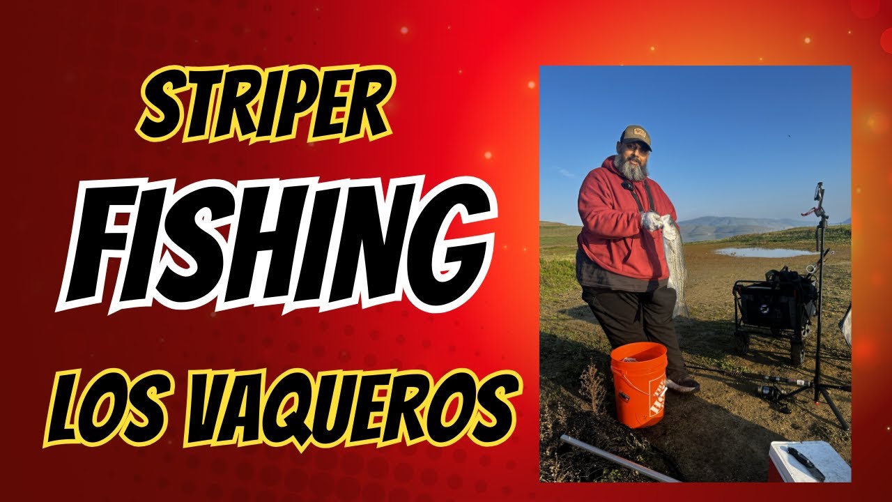 Los Vaqueros Fishing Adventure | Big 23” Striper, No Trout Bite