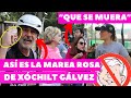 As es la gente que apoya a xchilt glvez marchaine 