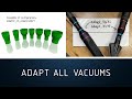 Excessively technical video about a vacuum adapter