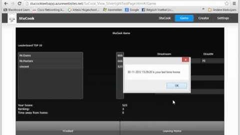 Artesis - StuCook Silverlight Applicatie